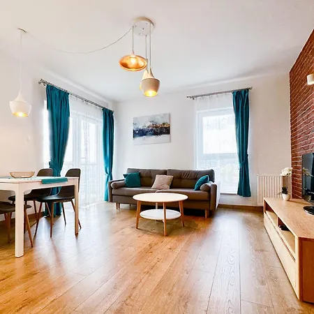 公寓 Caroline Q4apartments 格但斯克